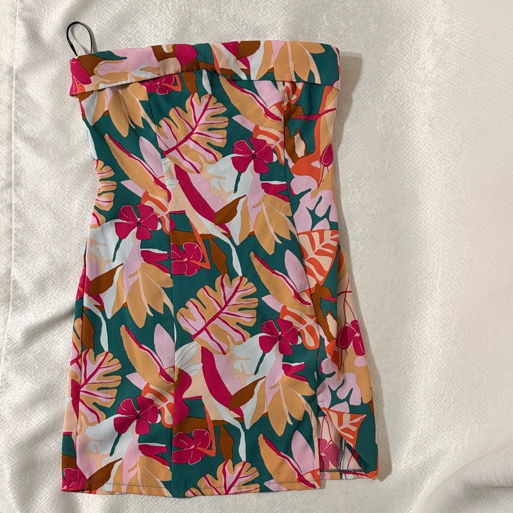 Forever 21 Multicolor Floral Mini Dress